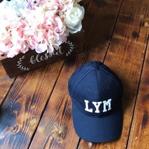 LYM navy ball cap